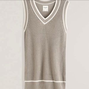 Abercrombie sweater vest dress XS